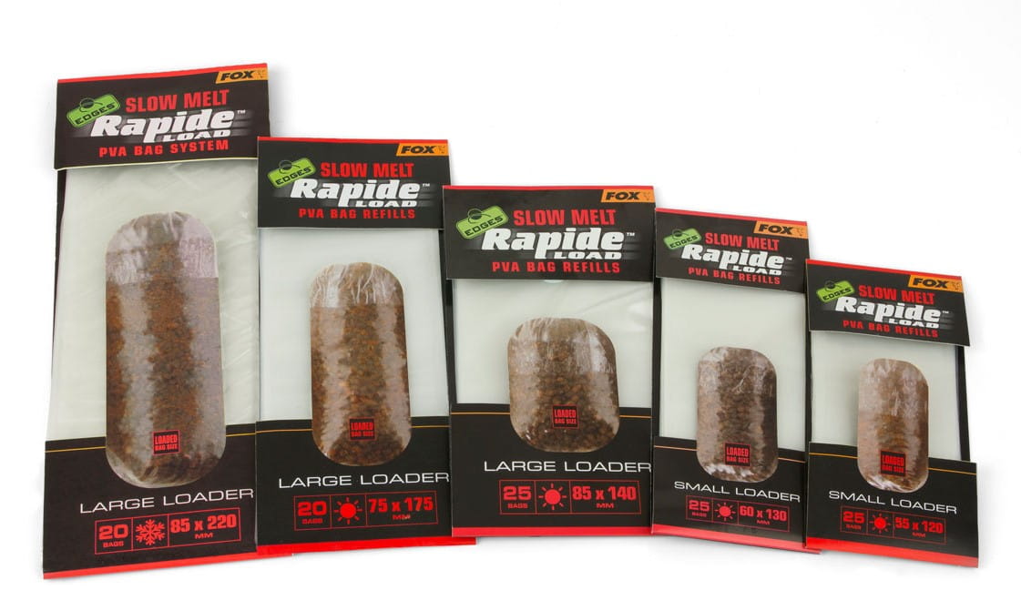 Fox Edges Rapide PVA Refills SLOW melt 75x175mm 20stk Fox Edges Rapide PVA Refills SLOW melt 75x175mm 20stk