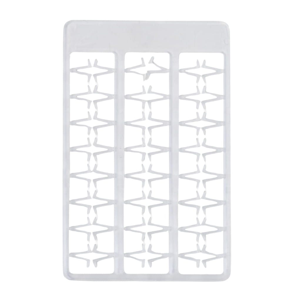 Anaconda Solid V-Shape Boilie Stops Large Klar 96 Stück