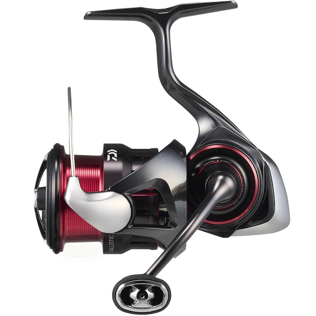 Daiwa 25 Ballistic AIR LT5000D-C – Bild 2, angeln, rollenfisch, spule, grip, rot