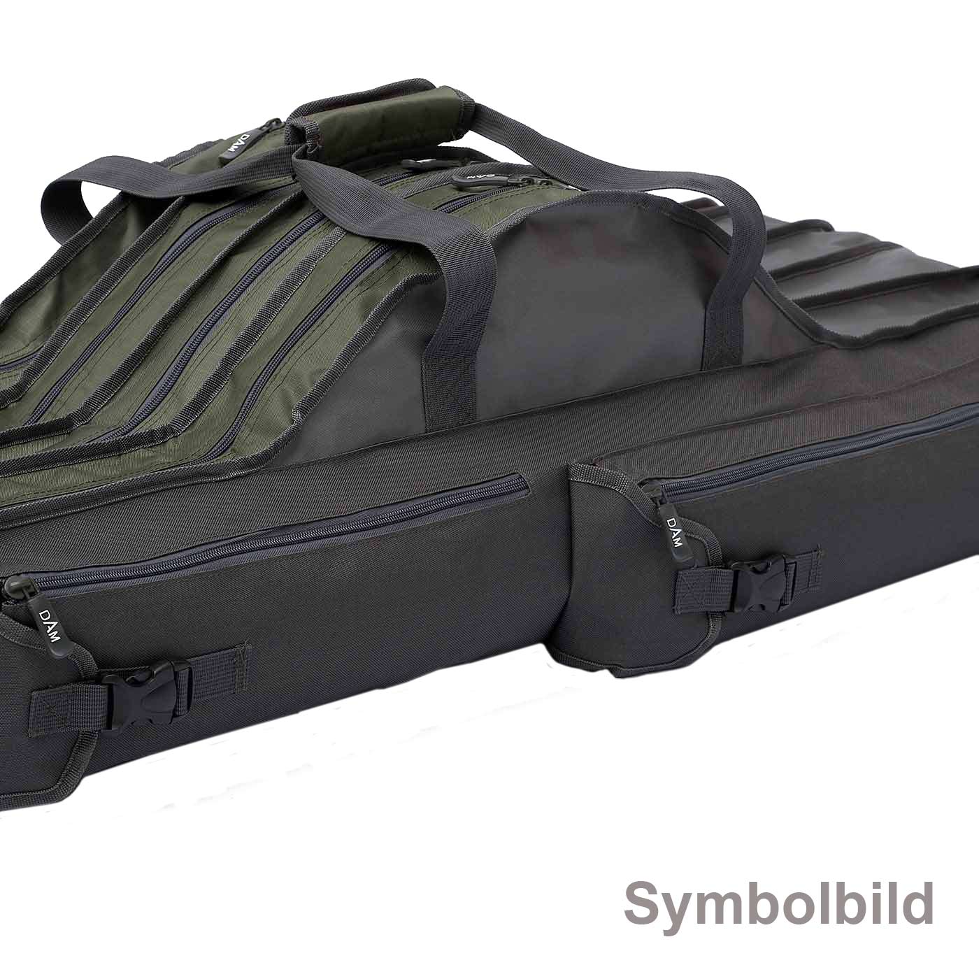 60353_mad_2_compartment_rod_bag_110cm_detail_2n6OHUFXoGQYtm DAM 3 Compartment Rod Bag 110cm Detail 2
