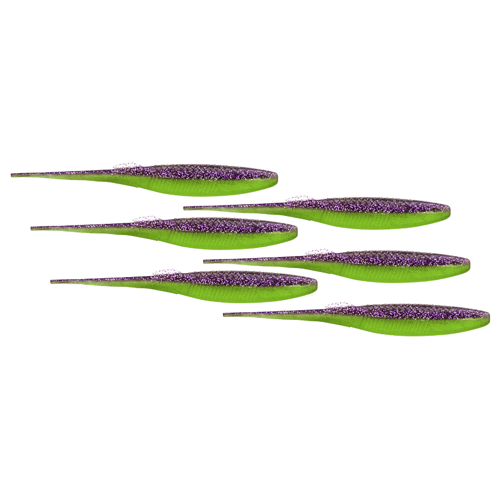 Rapala Crushcity The Stingman 12,5cm 8g Paars Chartreuse 6 Stuks