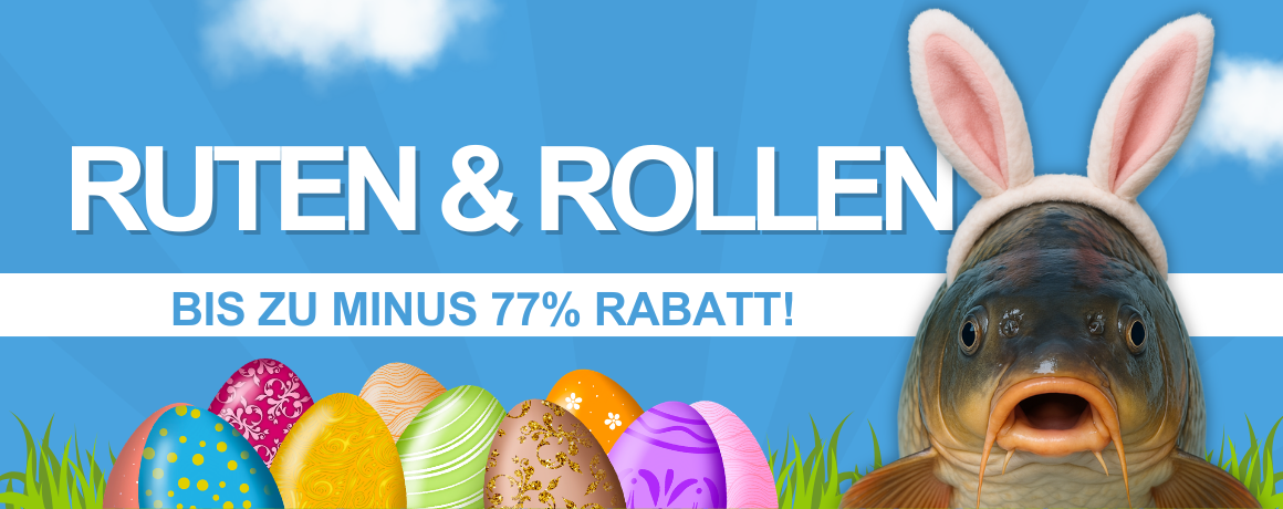 easter, eier, hase ohren, fisch, blauer hintergrund