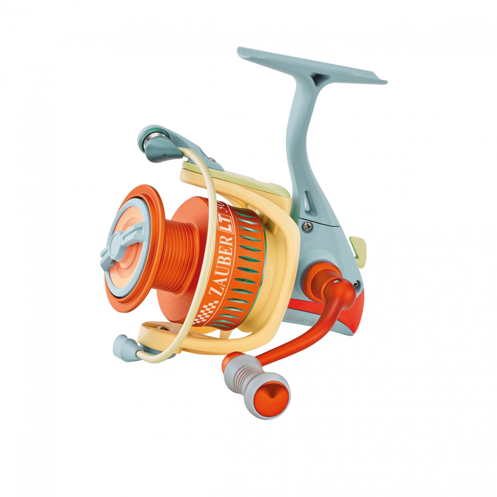 Ryobi Zauber LT MC 1000 9+1, Angelrolle, Frontbremse, orange-gelb, Kunststoffgehäuse, Spinnrolle