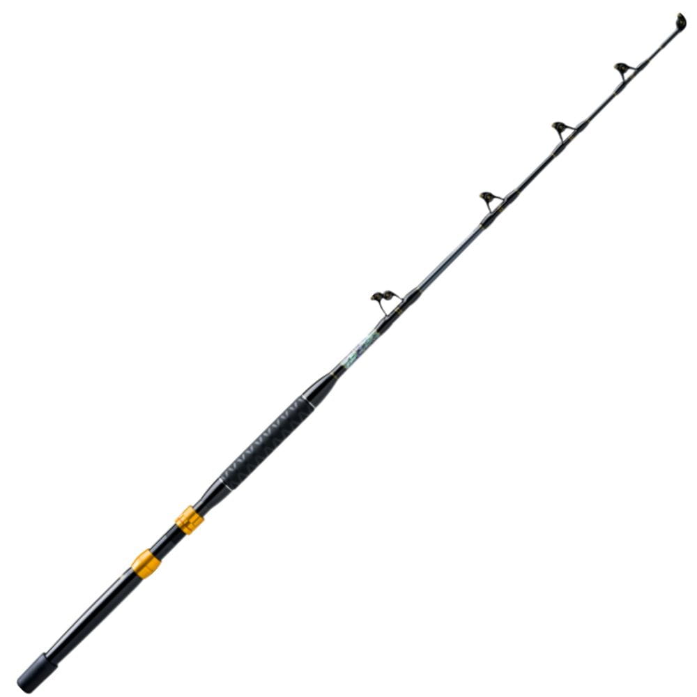 Canne Okuma Makaira Straight Butt Stand-up TR 173 cm 5ft 8" 30lbs + Crosse courbée pour la pêche à la traîne