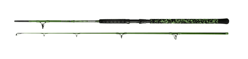 DAM Madcat X-Zibit Heavy Duty 270cm 200-400g, Angelnrute, Spinnrute, Grün, mehrteilig, Korkgriff