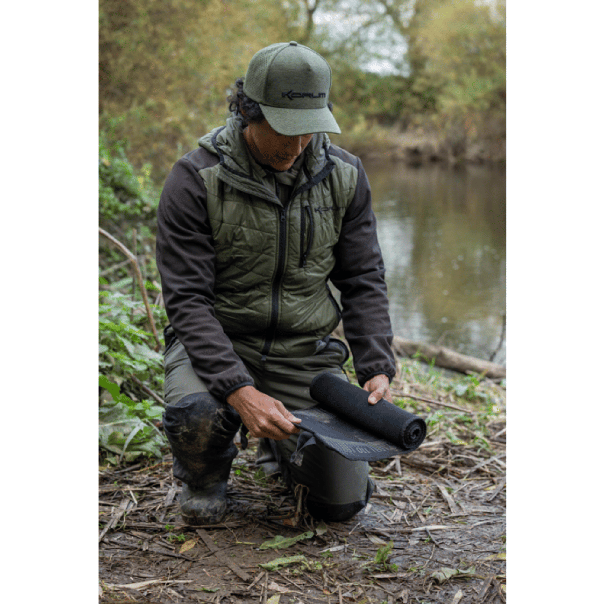 Outdoor, Jacket, Cap, Knee-high, Rolled mat