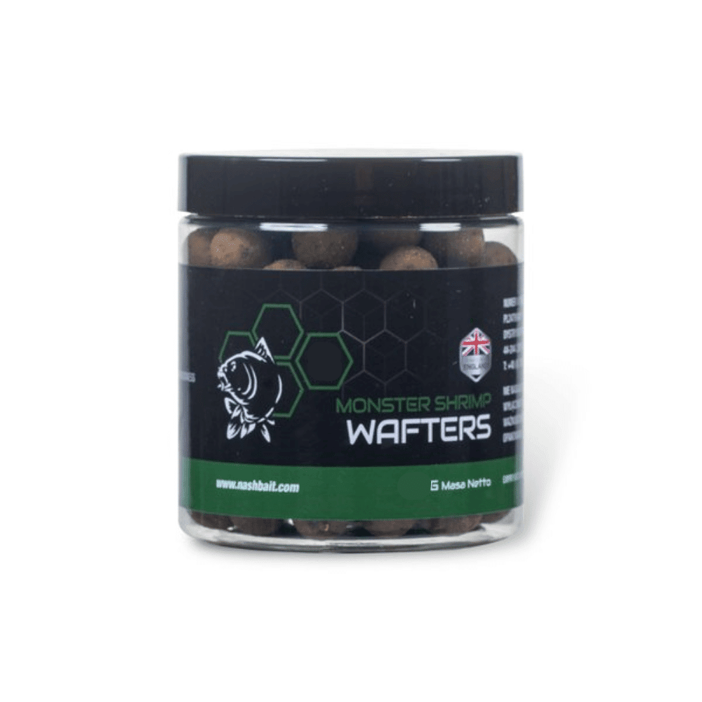 Nash Monster Shrimp Wafters 15mm 100g Krug