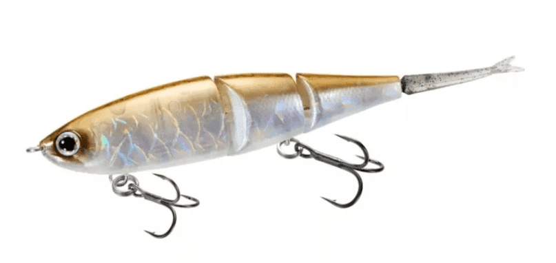 Shimano Bantam Bait 77F 7,7cm 5g Smelt, Köder, Angelhaken, Holografisch, Mehrteiliger Köder, Silberfarben