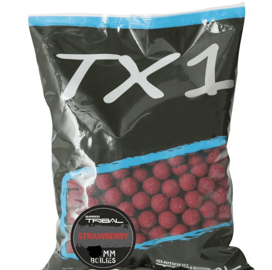 Shimano Tribal TX1 Boilies Strawberry 20mm 5kg Beere, Essen, Obst, Produzieren, Himbeere
