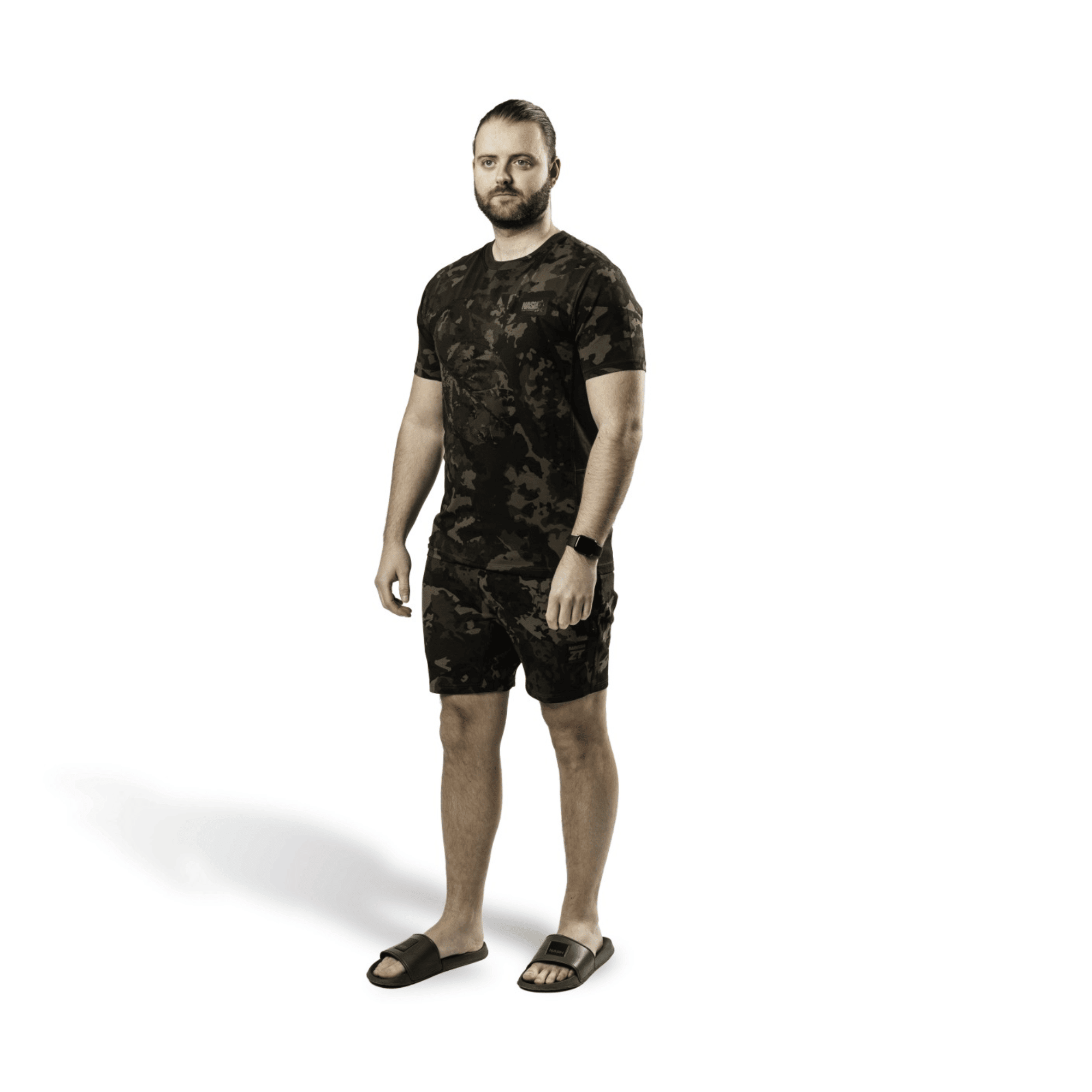 t-shirt, Tarnmuster, kurzarm-Shirt, Tarnmuster, Slides
