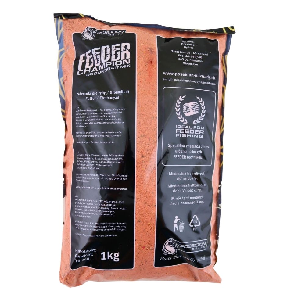 Poseidon Campione Feeder Mix Feeder Carp 1 kg Poseidon Campione Feeder Mix Feeder Carp 1 kg