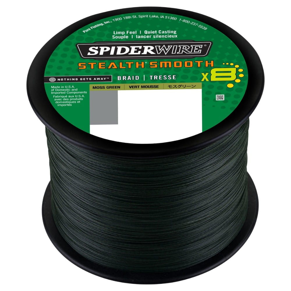 Spiderwire Stealth Smooth x8 PE pletenica 0,33 mm 38,1 kg 2000 m Moss Green