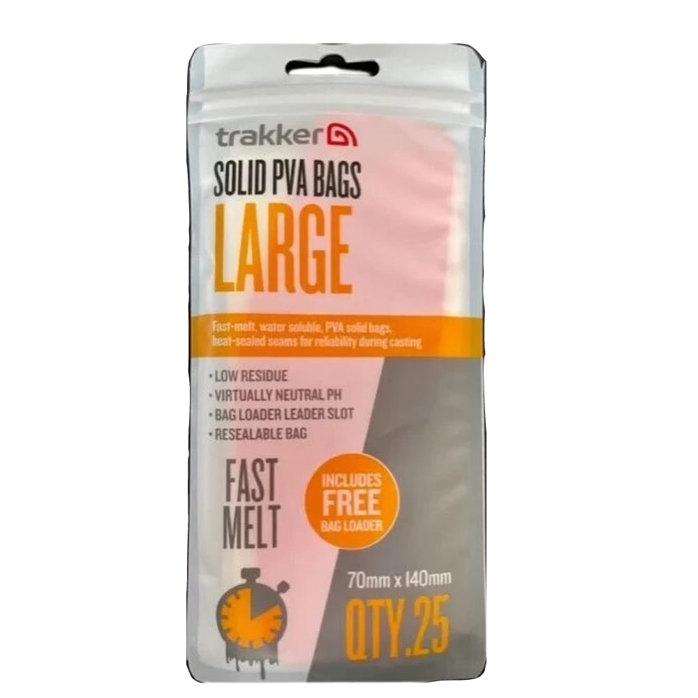 Trakker Solid PVA Sacs Grands 25 pièces