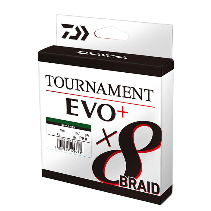 Daiwa Tournament X8 Braid Evo+ 0,18mm 15,8kg 270m DG