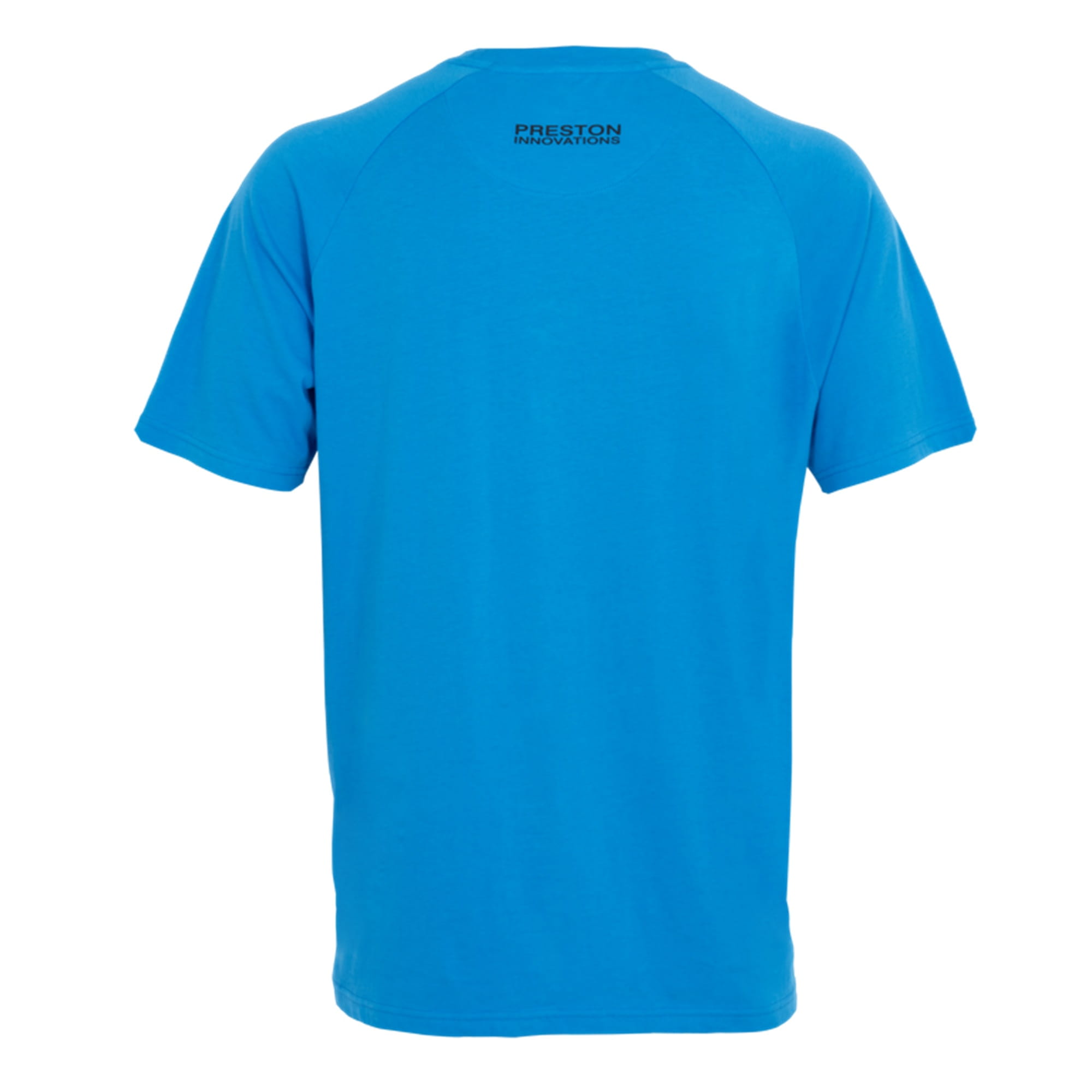 T-shirt, Kurzarm, Rundhals, Baumwolle, Blau