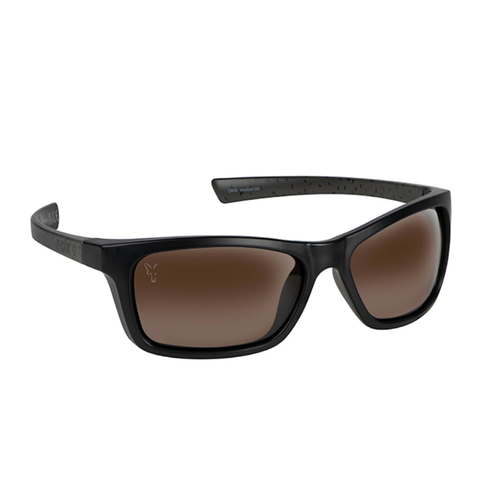 Fox-Collection-Wraps-Grun-_-Schwarz-Braune-Glaser-CSN048 Fox Collection Wraps Sonnenbrille Green/Black Brown Lens