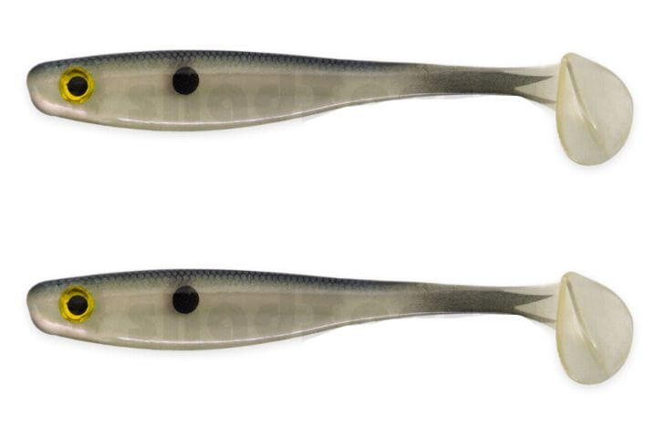 Gummi-Wakel, Softbait, Köder, Nachahmungshaut, Gabel Schwanz