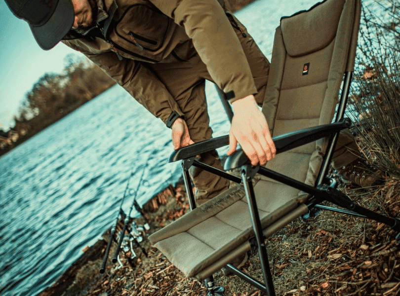 Visstoelen en campingstoelen