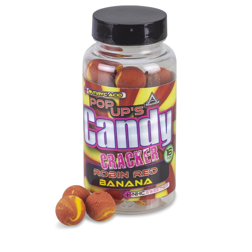 Anaconda Candy Cracker Pop Up's Robin Red Banane 16 mm 55 g