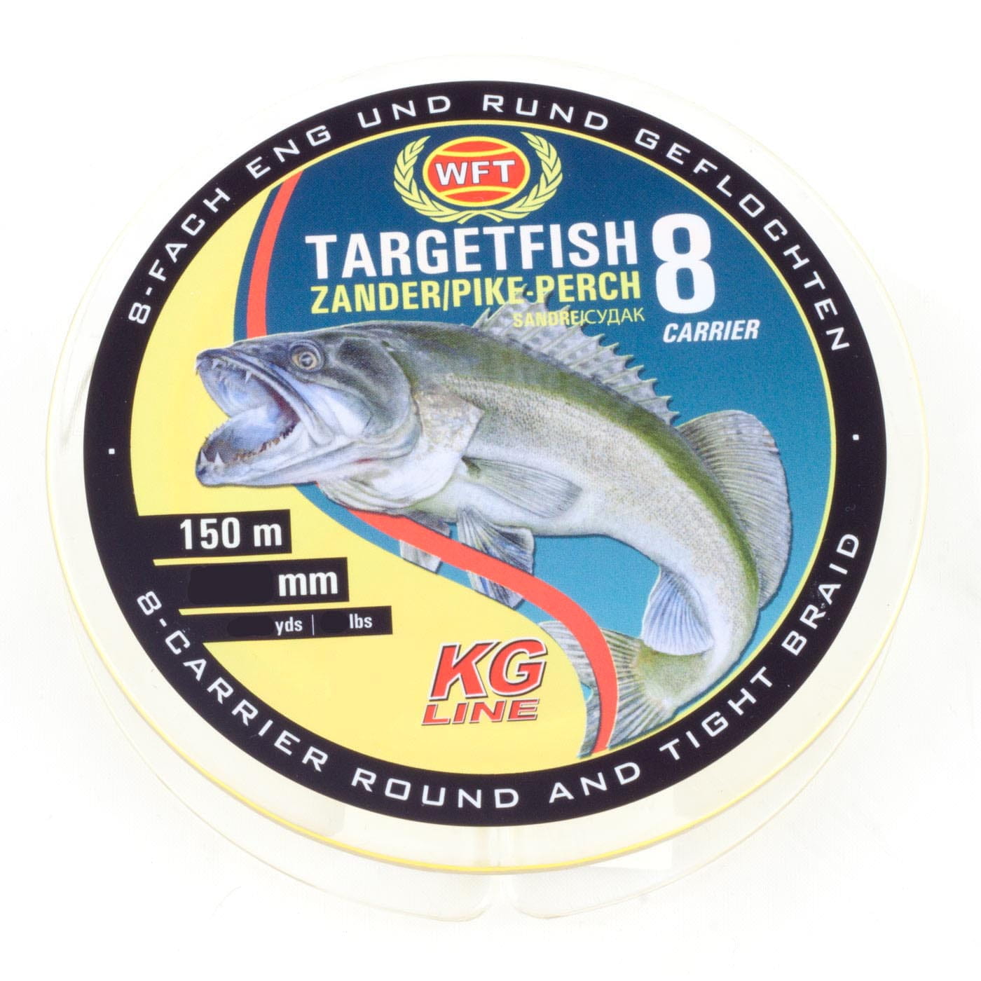 WFT Target Fish 8 TF8 Braided Line Zander