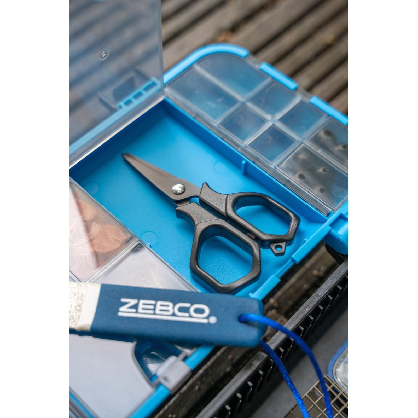 Zebco Trophy Edelstahlschere – Bild 3, Schere, Schneide, Küchengerät, Aufbewahrungsbox, Zubehör