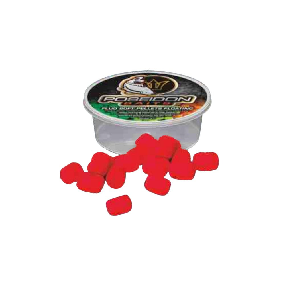 Poseidon Soft Pellets Fluo Jahoda 10 mm