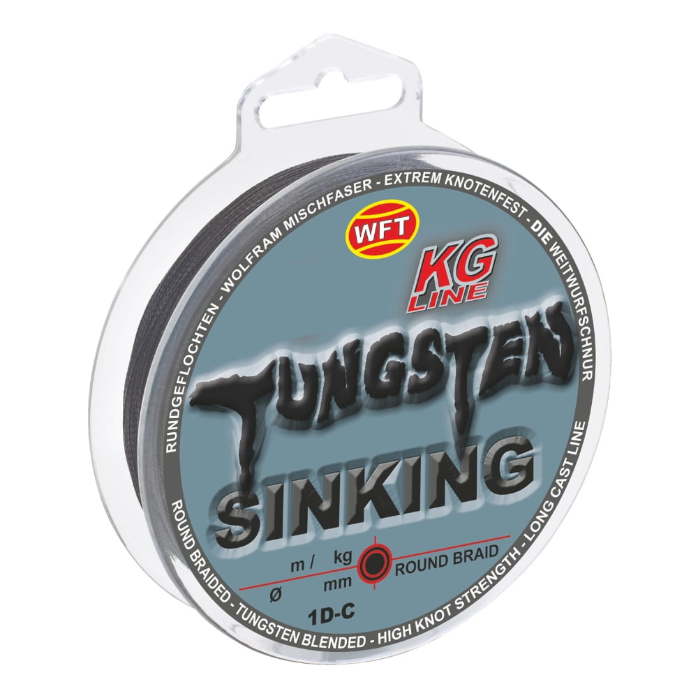 WFT Tungsten KG Sinking 0,18 mm 22 kg 300m WFT Tungsten KG Sinking 0,18 mm 22 kg 300m