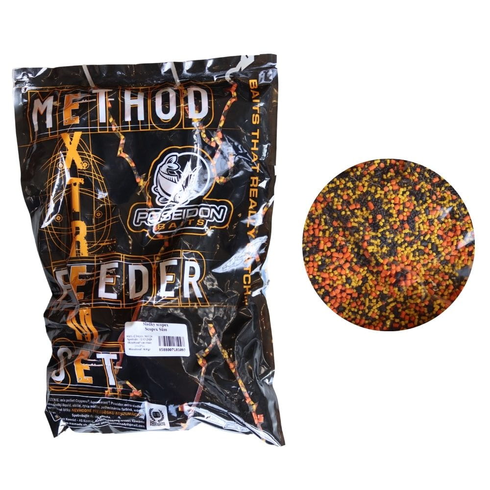 Poseidon 5 Mix Method Set Scopex + Sok z kukurydzy 800 g