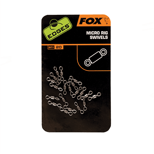 Micro-Rig-Schwenkglieder, Schwenkglied, Anglerzubehör, kleine Metallglieder, Packung 20