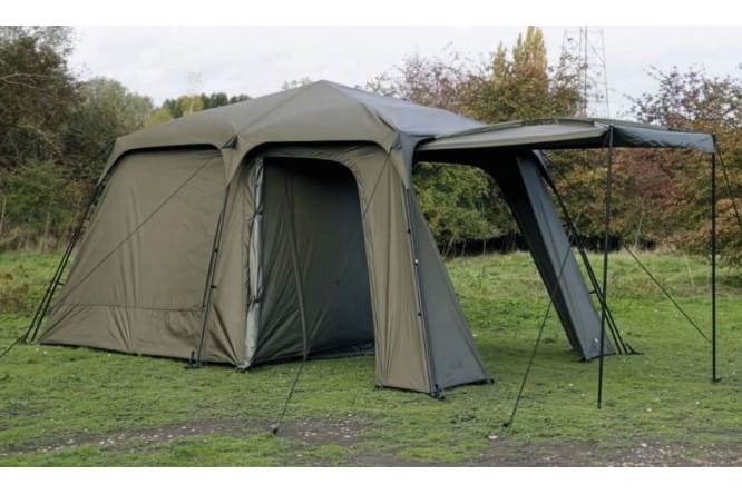 Solar Social "The Twin" Shelter 440x280x225cm – Bild 2, Wohnzelt, Campingzelt, großes Zelt, Anbauzelt, Stoffzelt