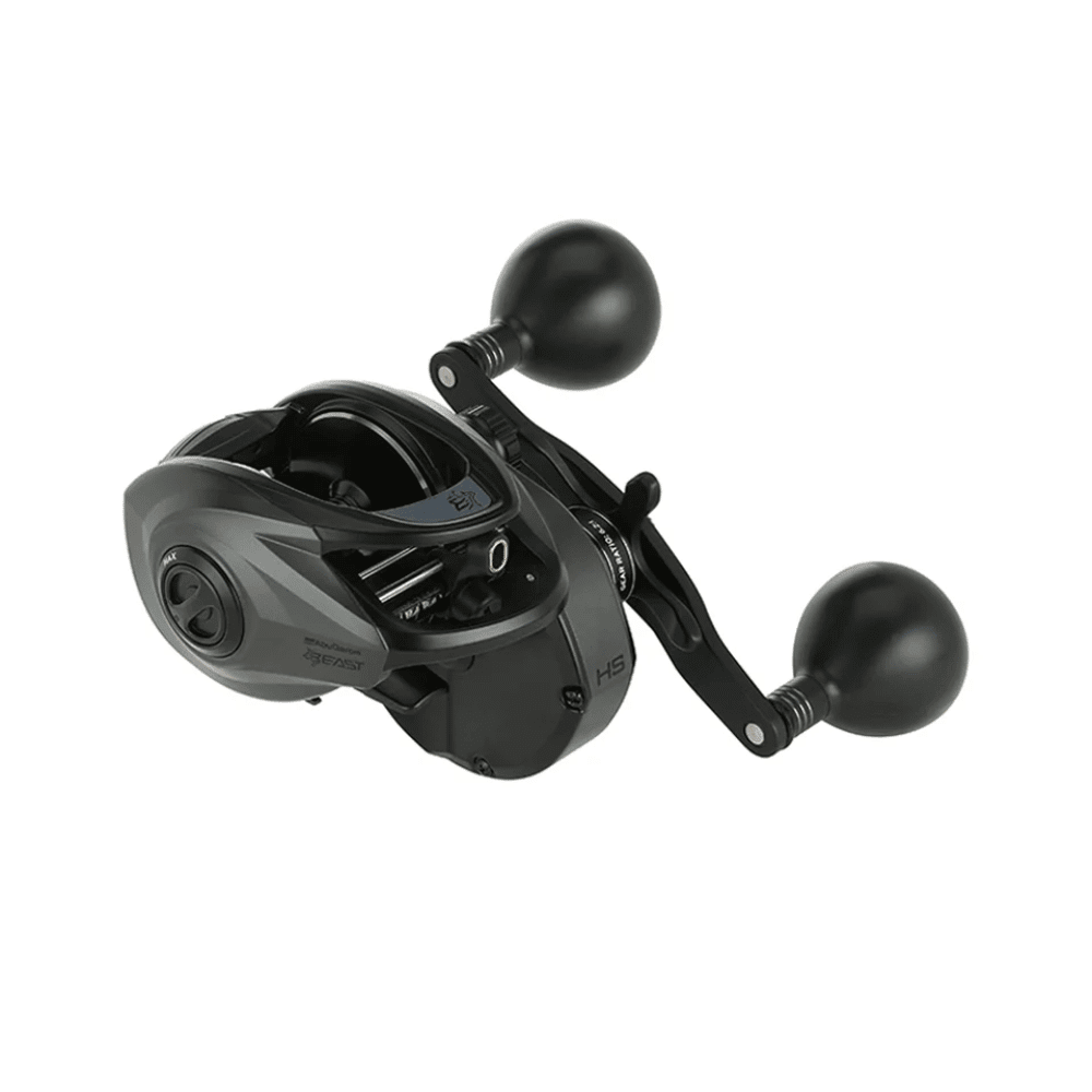 angeln reel, baitcasting reel, dual handle, gravität, grayscale