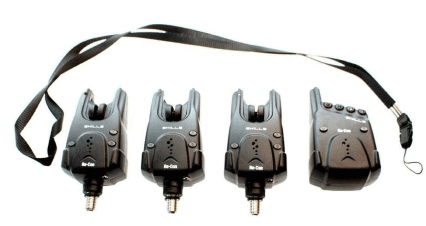 Skills Re-Con Wireless Set 3+1 Multi Set di segnalatori di abboccata Elektronik, Kopfhörer, Adapter, Fernsteuerung