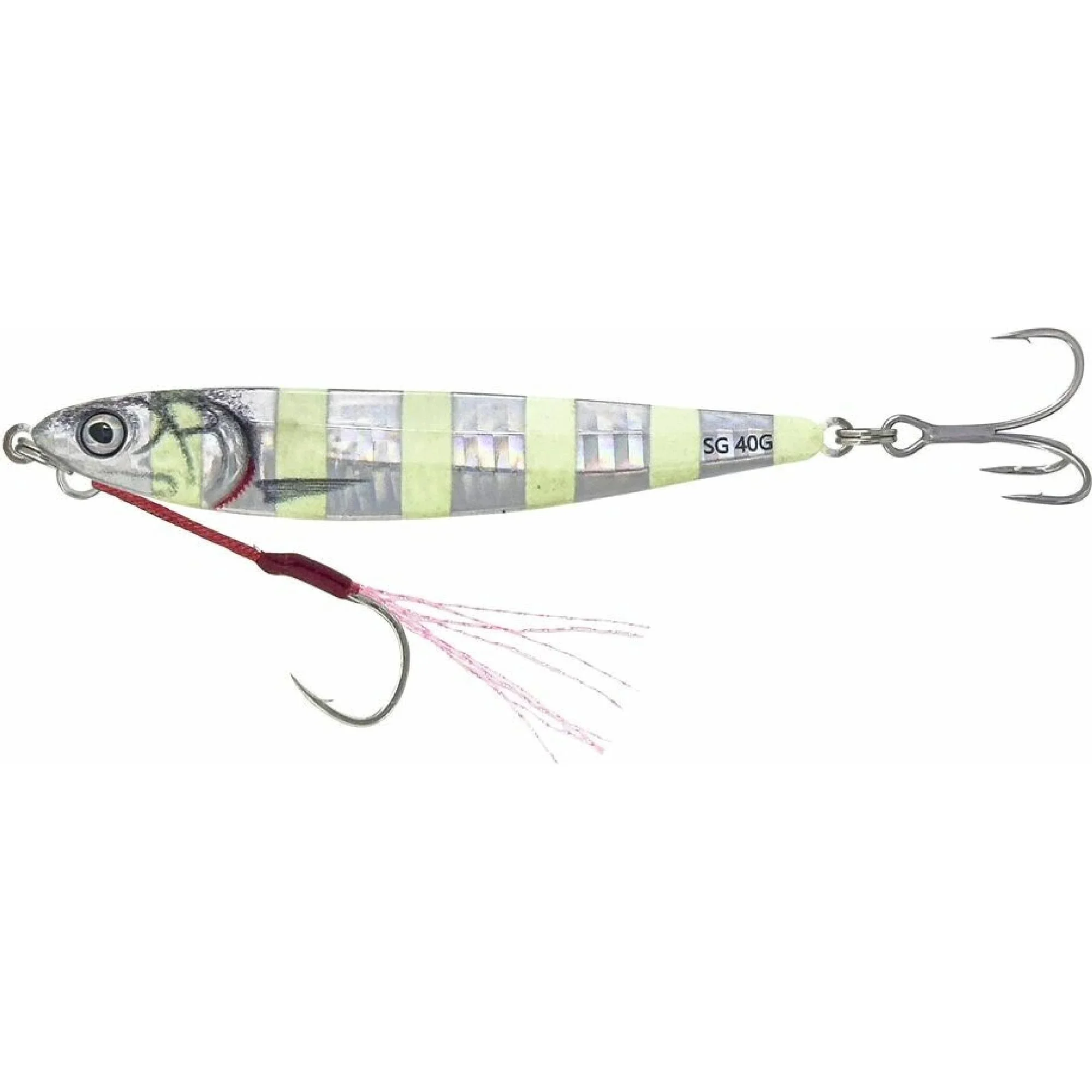 Savage Gear 3D Anchovy Jig 9,3cm 50G Zebra Glow – Bild 2