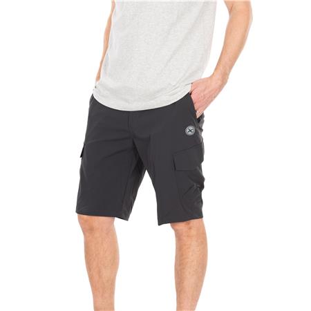 kurze hose, cargo shorts, schwarz, knie-länge, seite taschen
