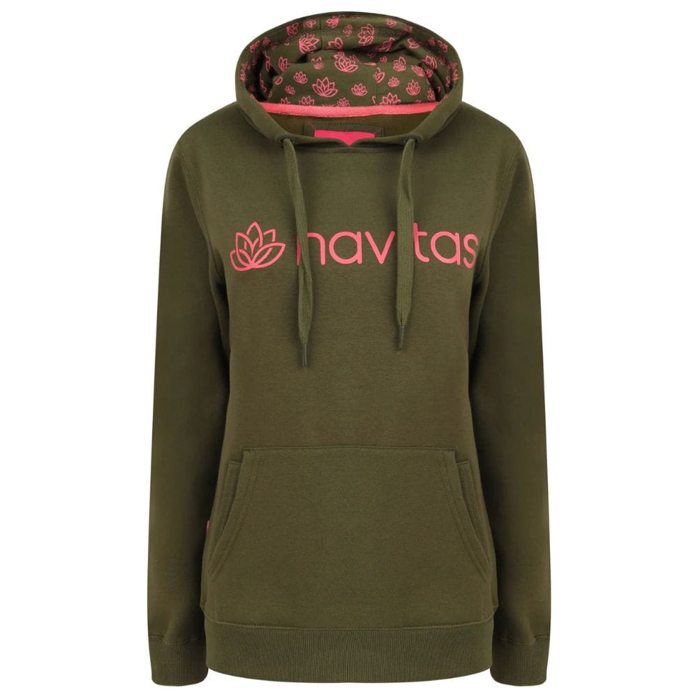 Navitas Womens Lily Hoody Groen S Strickwaren, Pulli, Sweatshirt, Kapuzenpulli, Kapuze