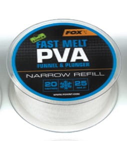 Fox Edge PVA Fast Melt Refills 25mm - 5m Festplatte