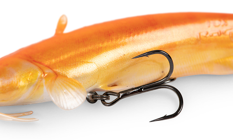 Fox Rage Ultra Realistic Replicant Catfish 15cm Golden Catfish – Bild 2, Köder, Angeln, Haken, Lackierte Oberfläche, Fisch