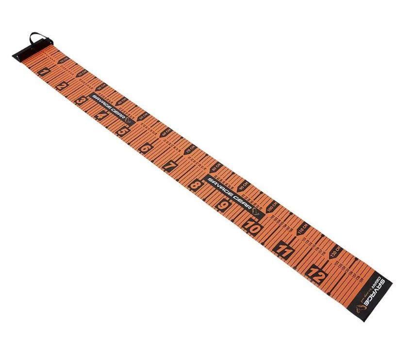 Savage Gear Savage Measure Up Roll 13 x 130 cm Diagramm, Handlung, Messungen
