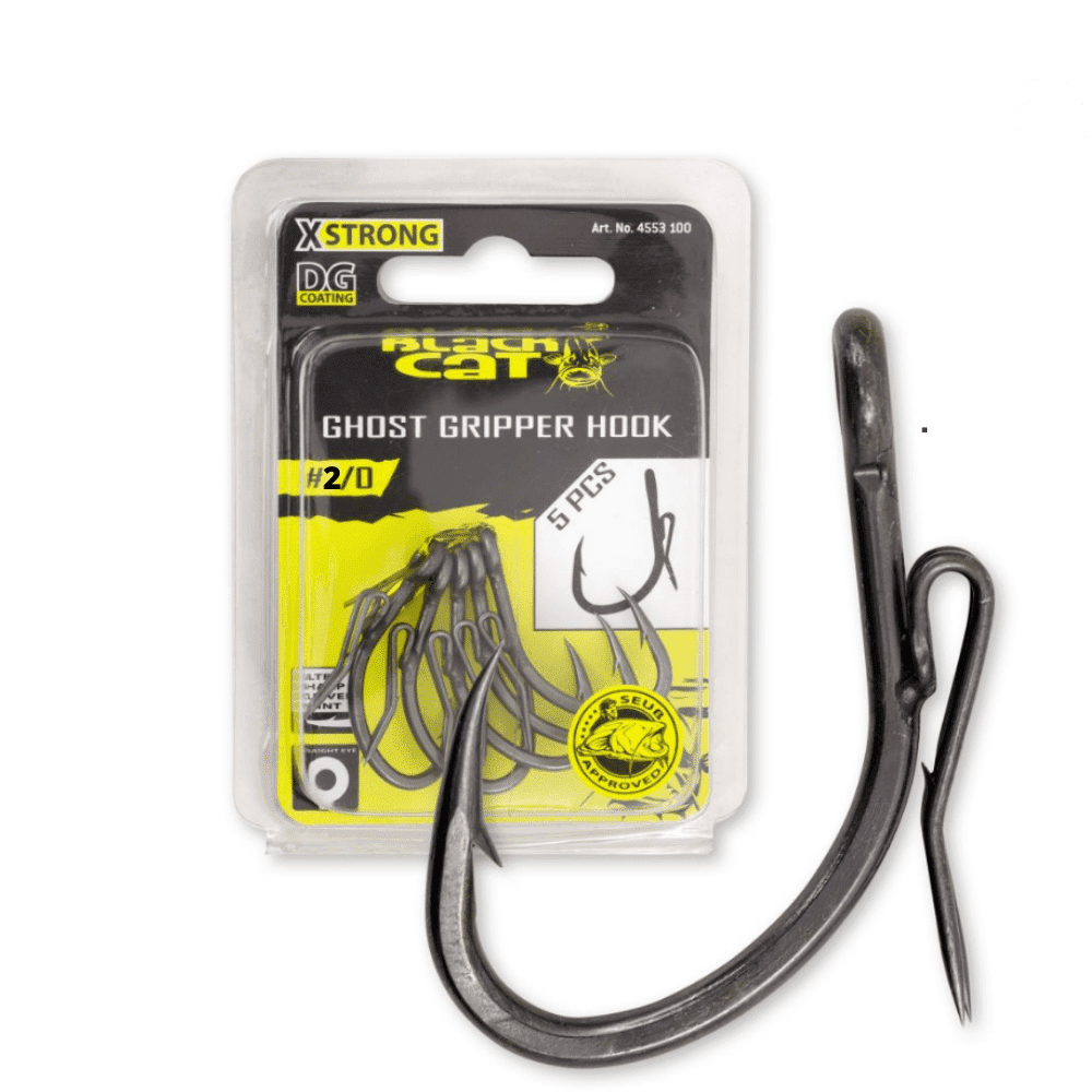 ghost_gripper_haken_Gr2 Black Cat Ghost Gripper-Haken DG Größe 2/0  5 Stück