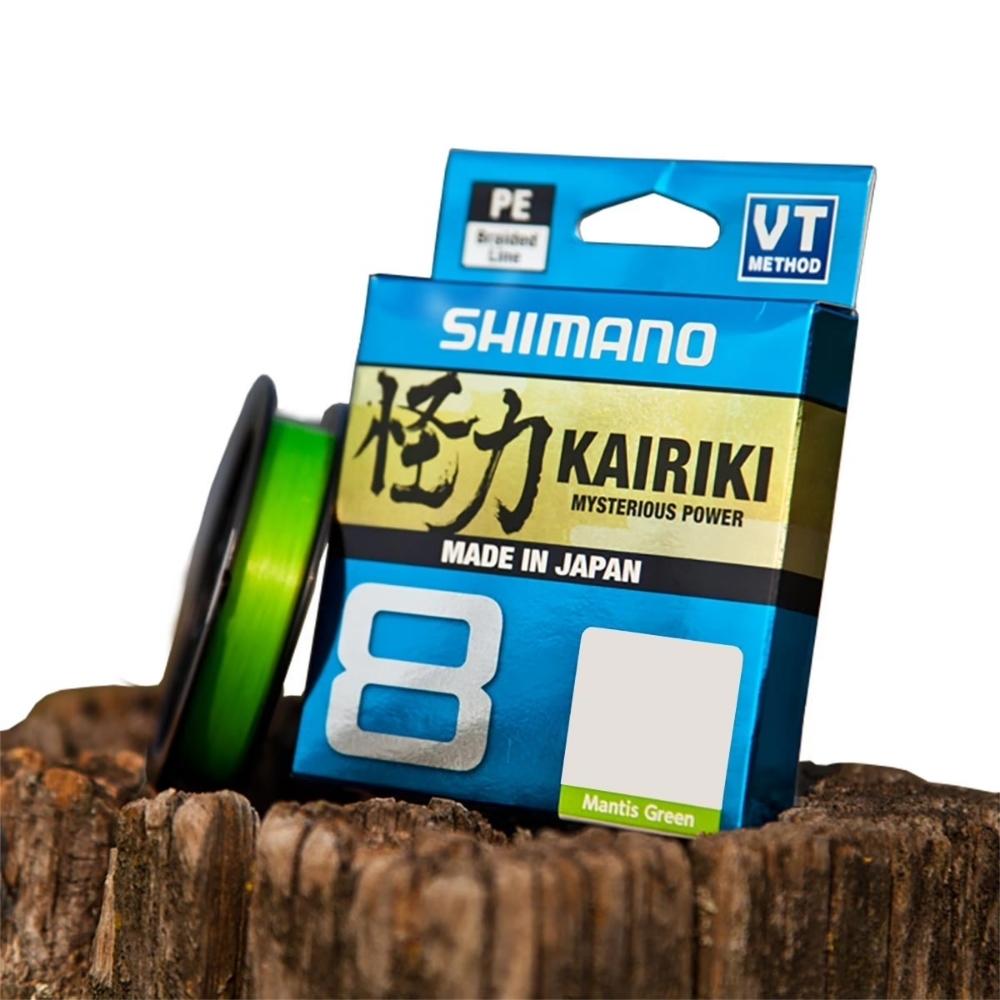 Shimano Kairiki 8-Braid 0.215mm 300m 20.8kg Mantis Green
