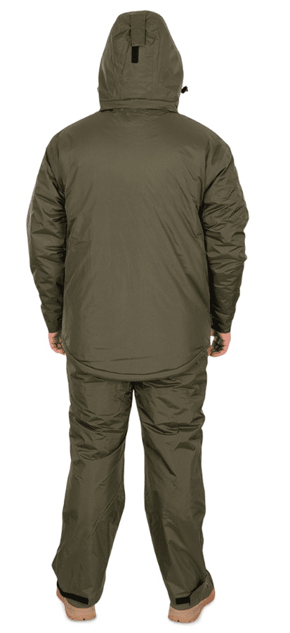 Fox Collection V2 Winter Suit XL – Bild 4, Regenanzug, Kapuze, Olivgrün, Jacke und Hose, Wasserabweisend