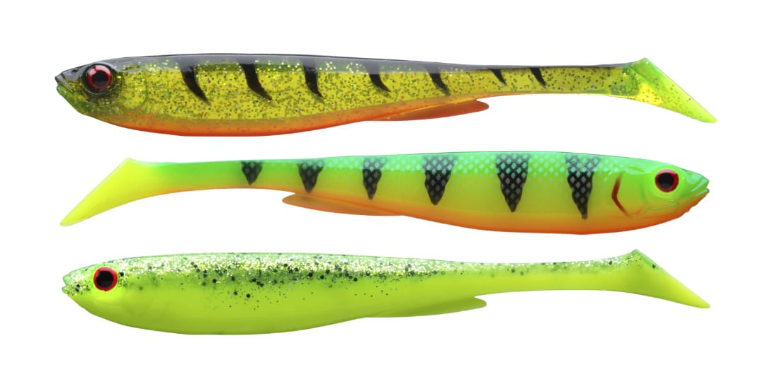 Daiwa Prorex Slim Shady Flash Color Set 16cm 3 kusy Tier, Fische, Leben im Meer