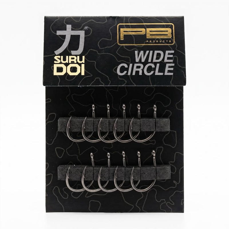 PB Products Surudoi Wide Circle Hook PTFE Gr 2 10 Stück – Bild 2, Angelhaken, Haken-Set, Drahthaken, Schwerpunkt?, Köderhalter?