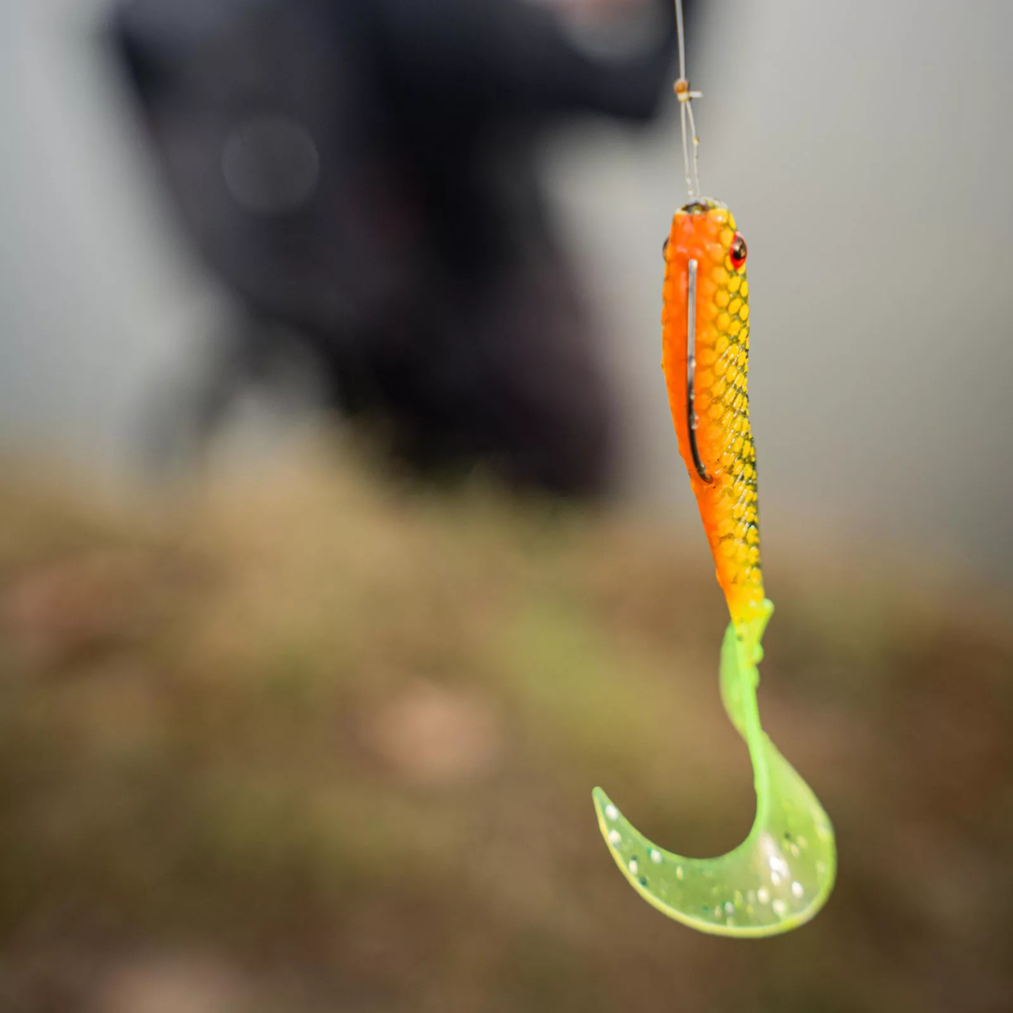 Anglerbait, Gummifische, Halterung, Köder, Fischangeln