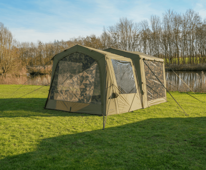 Zelt, Campingzelt, Outdoor, Camouflage Muster, Grün