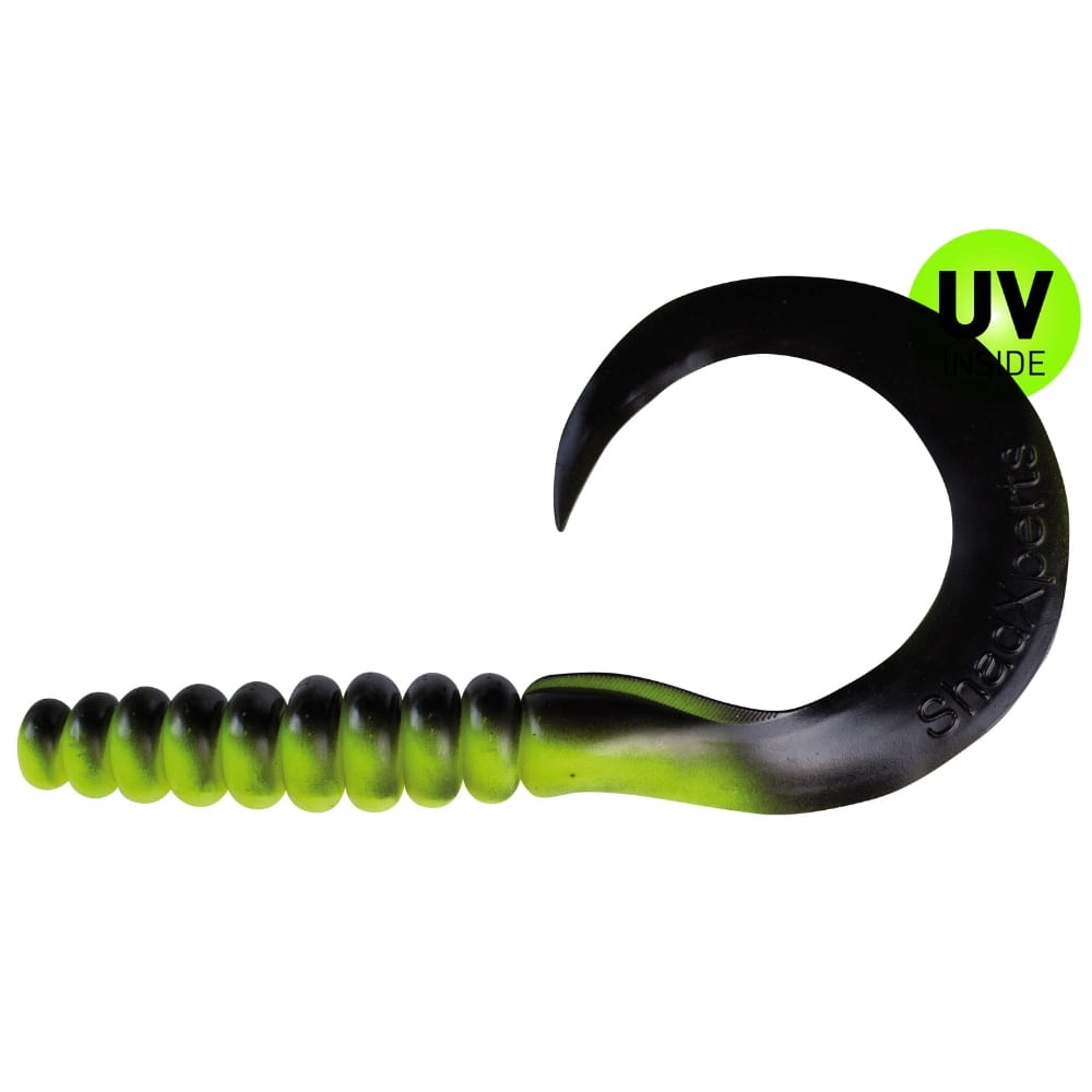 Relax XXL Grub 27 cm (11") Fluogelb Schwarz 1 Stück Elektronik, Hardware, Rauchrohr, Haken