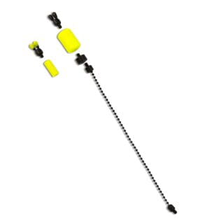 teleskop, cable, spannstange, grün, ausziehbar