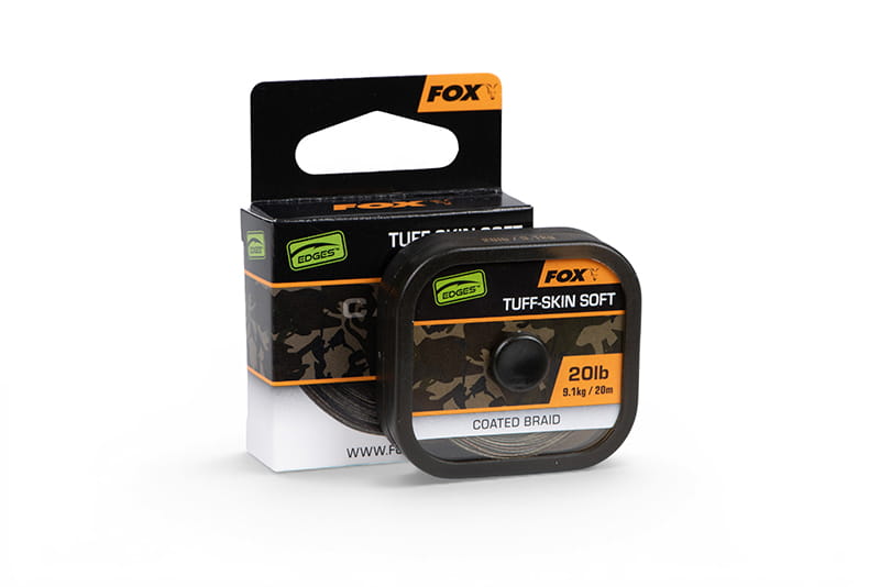 Tuff-Skin-Soft, Beschichtete-Perle, 20lb, Schnur-Band, Fox-Edges
