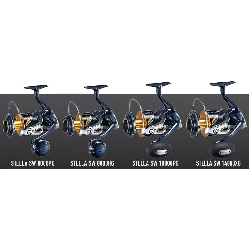 Shimano Stella SW-C 8000 HG saltwater reel