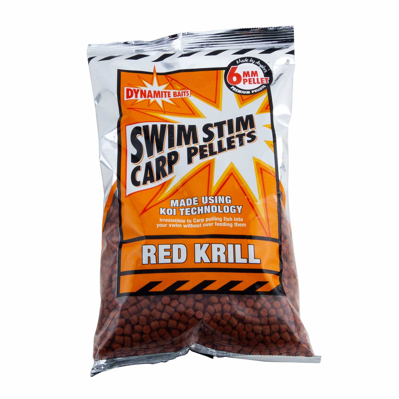 Dynamite Baits Swim Stim Pellets 900g 6mm Red Krill